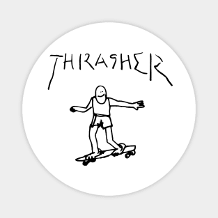 Thrasher Guy Magnet